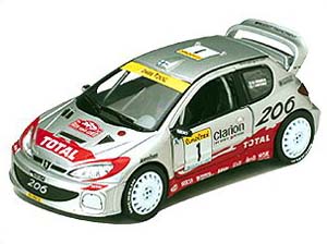 Saico 1/32@vW[ 206 WRC 2001 eJ[ M.Oz No.1
