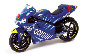 1/24　ヤマハ YZR500「Gauloises Tech3」 中野真矢 MotoGP 2002
